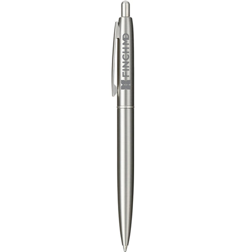 LEEDS Recycled Stainless Steel Ballpoint Pen 1.0mm Tip 13.8cm