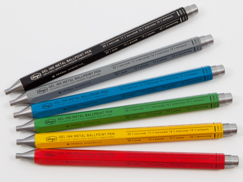 Mark's Inc. Days Gel Pen Brass 0.5mm Needle-Nose