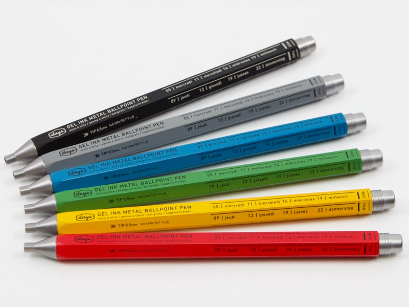 Mark's Inc. Days Gel Pen Brass 0.5mm Needle-Nose