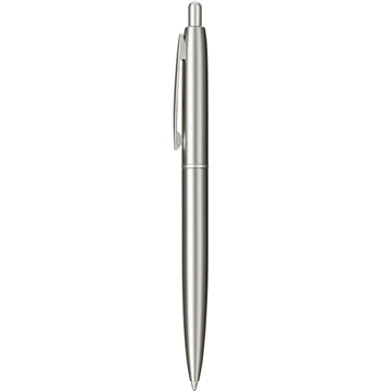 LEEDS Recycled Stainless Steel Ballpoint Pen 1.0mm Tip 13.8cm